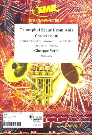 Triumphal Scene From Aida (+ Chorus SATB) Blasorchester