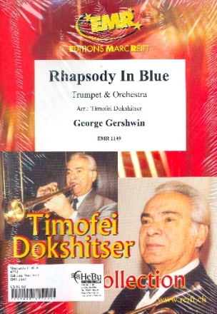 Rhapsody in Blue fr Trompete und Orchester Partitur und Stimmen