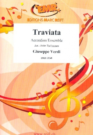 Traviata fr Akkordeon Ensemble Partitur und Stimmen