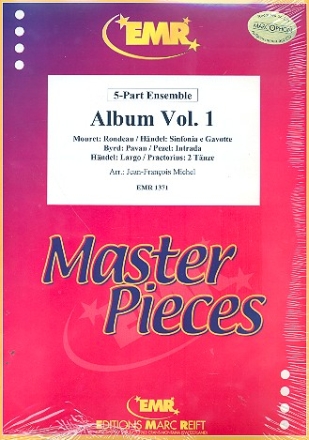 Album vol.1 for 5-part ensemble score and parts