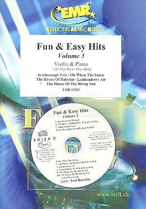 Fun and easy Hits vol.3 (+CD): for violin and piano