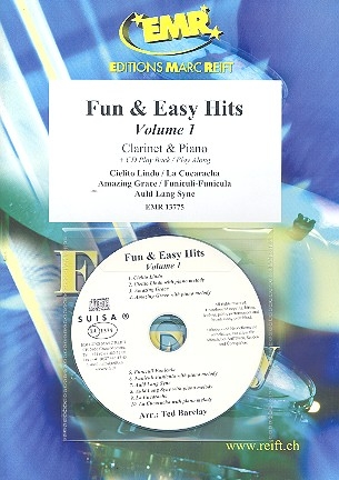 Fun and easy Hits vol.1 (+CD): for clarinet and piano