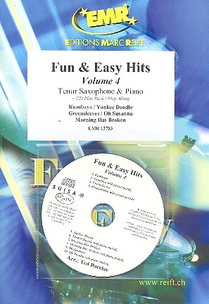 Fun and easy Hits vol.4 (+CD): for tenor saxophone and piano