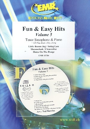 Fun and easy Hits vol.5 (+CD): for tenor saxophone and piano