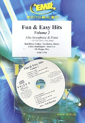 Fun and easy Hits vol.2 (+CD): for alto saxophone and piano