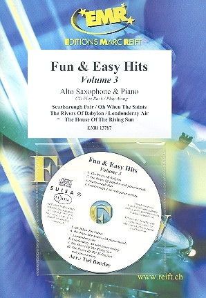 Fun and easy Hits vol.3 (+CD): for alto saxophone and piano