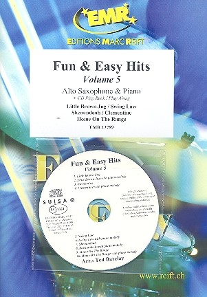 Fun and easy Hits vol.5 (+CD): for alto saxophone and piano