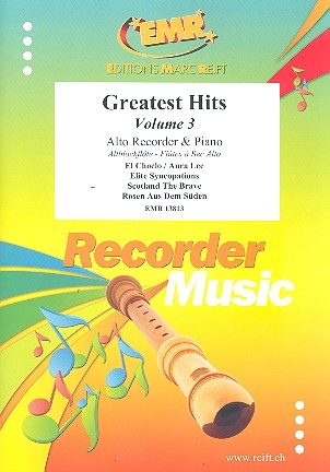 Greatest Hits vol.3 for alto recorder and piano