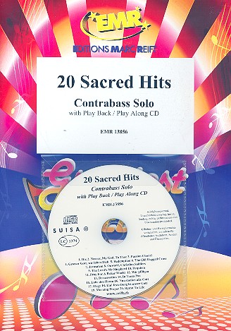 20 sacred Hits (+CD) for double bass