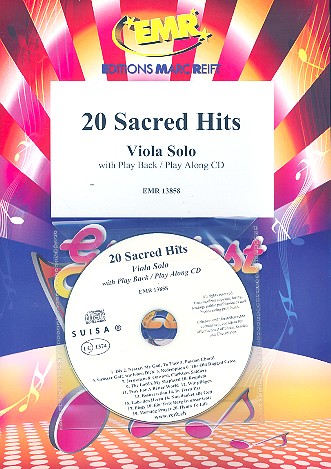 20 sacred Hits (+CD) for viola