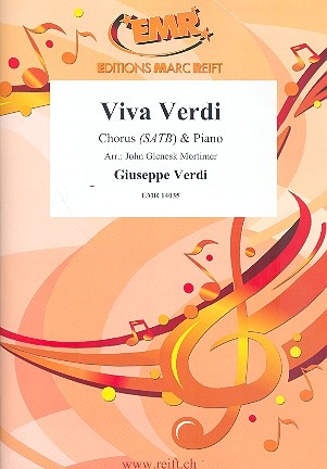 Viva Verdi fr gem Chor und Klavier Partitur und 20 Chorpartituren