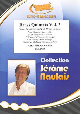 Brass Quintets vol.3 for 5 brass instruments (ensemble) (rhythm group ad lib) score and parts