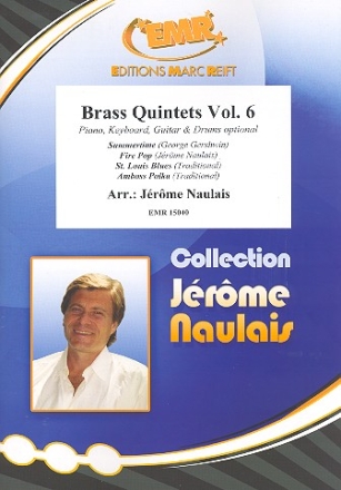 Brass Quintets vol.6 for 5 brass instruments (ensemble) (rhythm group ad lib) score and parts