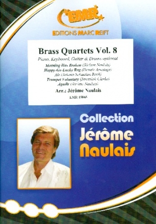 Brass Quartets Band 8 fr 4 Blechblser (Ensemble) (Klavier, Gitarre und Percussion ad lib) Partitur und Stimmen