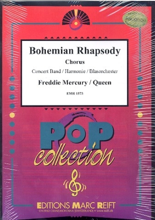 Bohemian Rhapsody fr gem Chor und Blasorchester Partitur und Stimmen