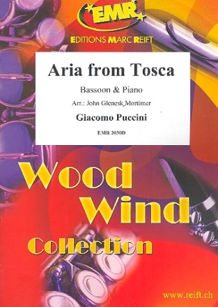 Aria from Tosca for bassoon and piano