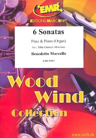 6 Sonatas for flute and piano (organ)