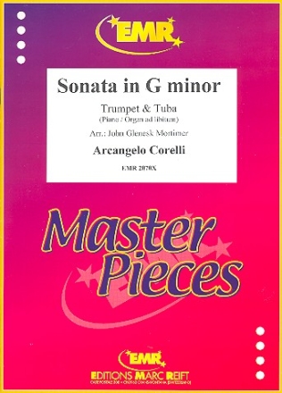 Sonata g minor for trumpet, tuba and piano (organ ad lib.)