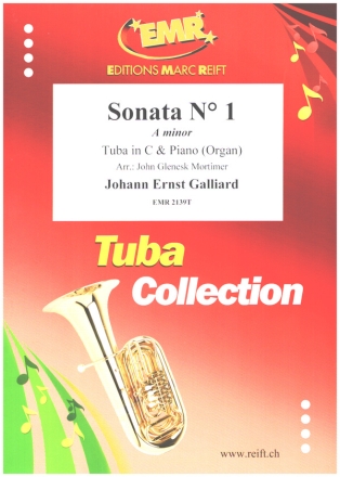 Sonata A minor no.1 for tuba in C and piano (organ)