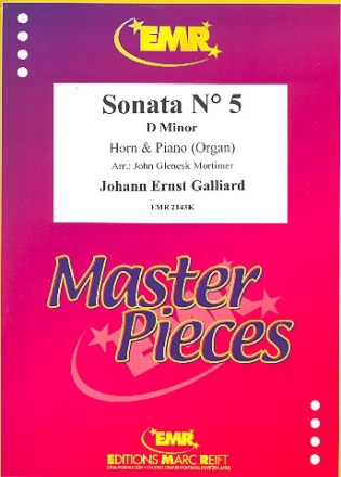 Sonate d-Moll Nr.5 fr Horn in Es und Klavier (Orgel)