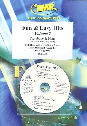 Fun and easy Hits vol.2 (+CD): for trombone and piano