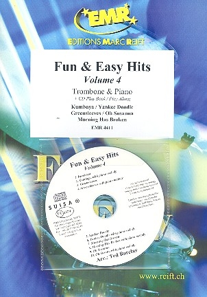 Fun and easy Hits vol.4 (+CD): for trombone and piano