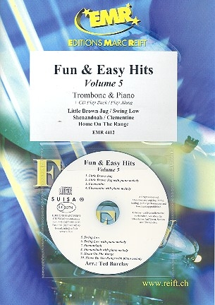 Fun and easy Hits vol.5 (+CD): for trombone and piano