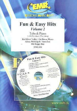 Fun and easy Hits vol.2 (+CD): for tuba and piano