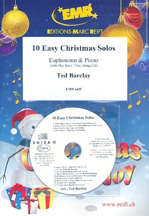 10 easy Christmas Solos (+CD) for euphonium and piano