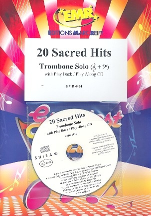 20 sacred Hits (+CD) for trombone