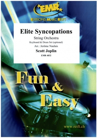 Elite Syncopations fr Streichorchester (Keyboard und Percussion ad lib) Partitur und Stimmen (8-8-3--4-4-4)