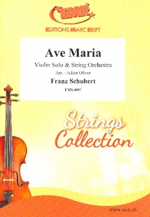 Ave Maria fr Violine und Streichorchester Partitur und Stimmen (solo-10-8-3--6-4-3)