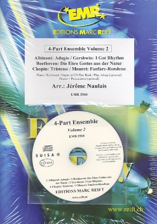 Album vol.2 (+CD) for flexible 4-part ensemble (rhythm group ad lib) score and parts