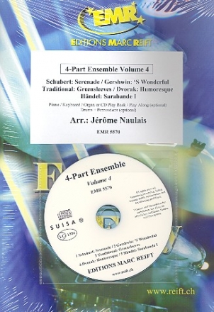 Album vol.4 (+CD) for flexible 4-part ensemble (rhythm group ad lib) score and parts