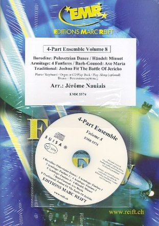 Album vol.8 (+CD) for flexible 4-part ensemble (rhythm group ad lib) score and parts