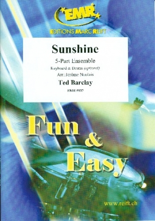 Sunshine for flexible 5-part ensemble (rhythm group ad lib) score and parts