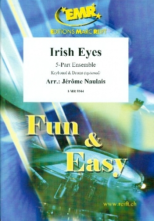 Irish Eyes for flexible 5-part ensemble (rhythm group ad lib) score and parts