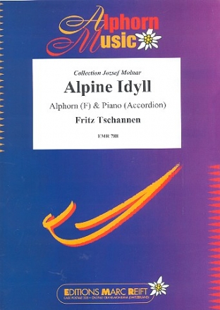 Alpine Idyll fr Alphorn in F und Klavier (Akkordeon)