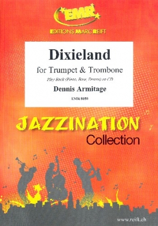 Dixieland for trumpet, trombone and piano parts