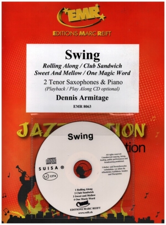 Swing (+CD) for 2 tenor saxophones and piano