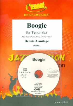 Boogie (+CD): fr Tenorsaxophon und Klavier (Bass und Percusion ad lib)