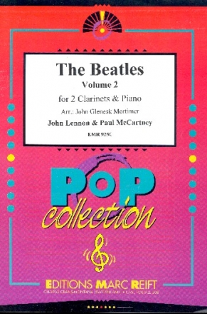 The Beatles vol.2: fr 2 Klarinetten und Klavier Partitur und Spielpartitur