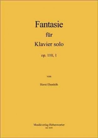 Ebenhh, Horst Fantasie - nach einem Thema und einem Motiv aus der K Klavier Noten