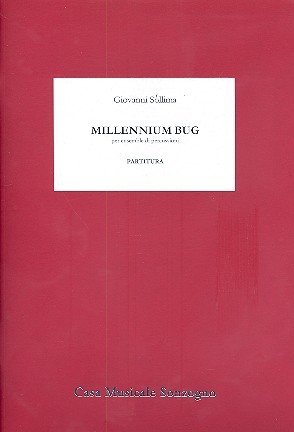 Millennium Bug fr Percussion-Ensemble (4 Spieler) Partitur und Stimmen