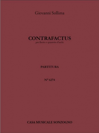 Contrafactus fr Flte und Streichquintett Partitur