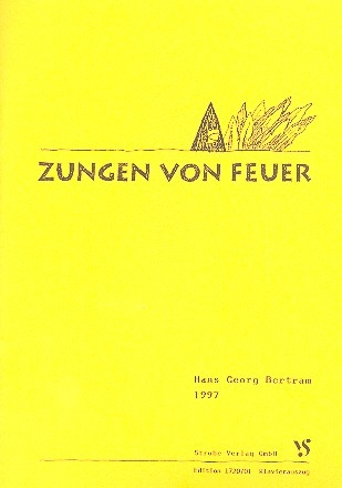 Zungen von Feuer fr Sprecher, Kinderchor und Instrumente (Kammerorchester) Klavierauszug