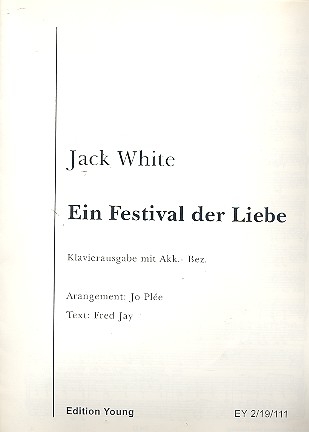 Ein Festival der Liebe: fr Gesang und Klavier