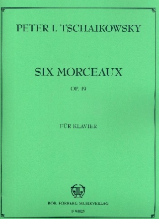 6 morceaux, op.19 fr Klavier