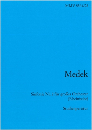 Sinfonie Nr. 2 (Rheinische) Groes Orchester Studienpartitur