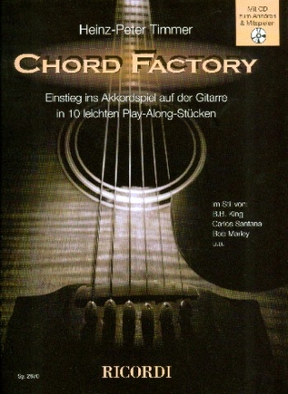 Chord Factory (+CD) fr Gitarre